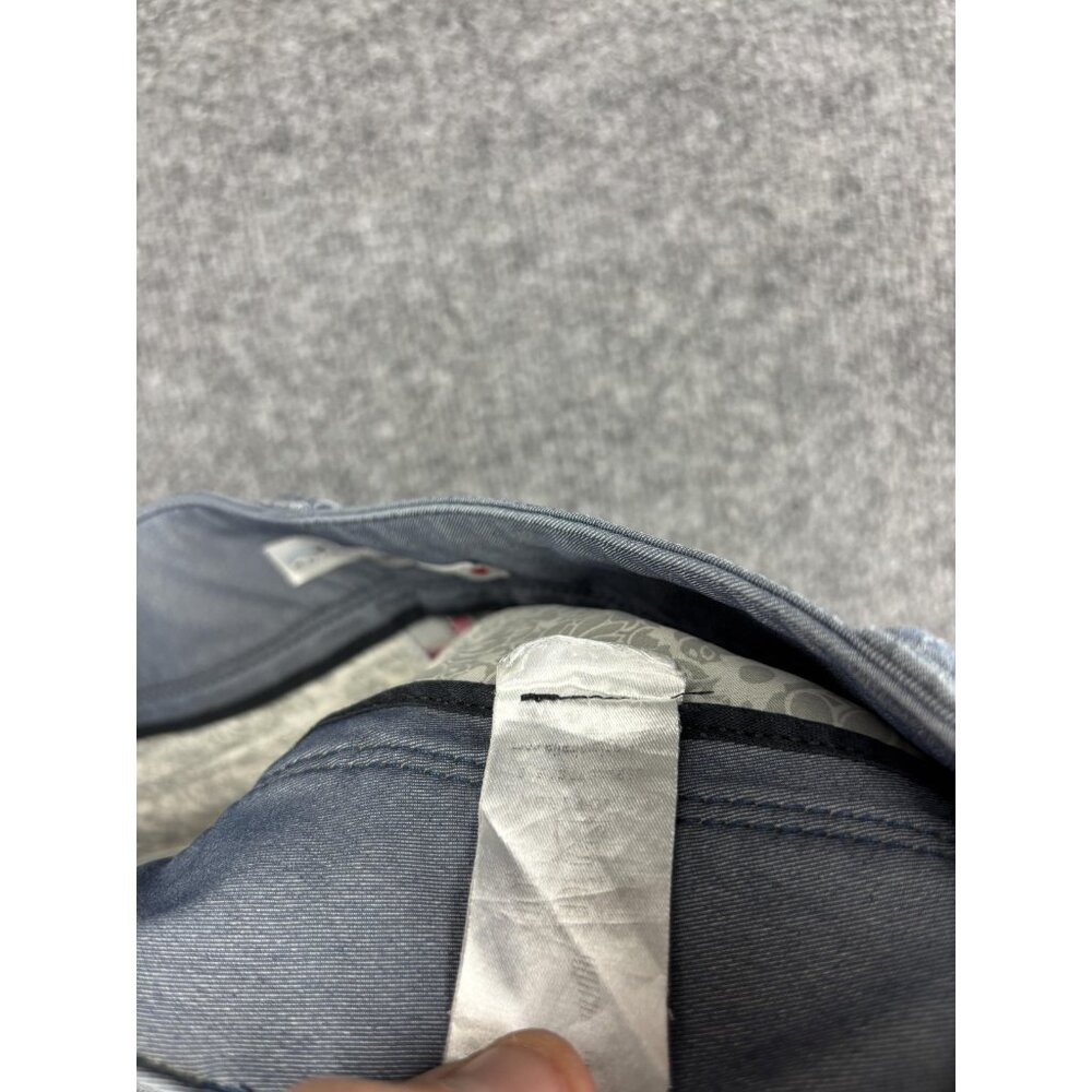 Animo Pants Womens Medium Gray Riding Breeches Silicone Knee Grip Made Italy - Picture 9 of 9